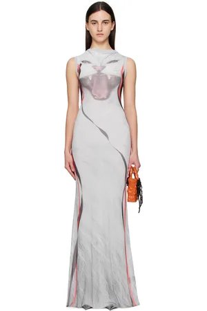 OTTOLINGER Robe longue multicolore en filet