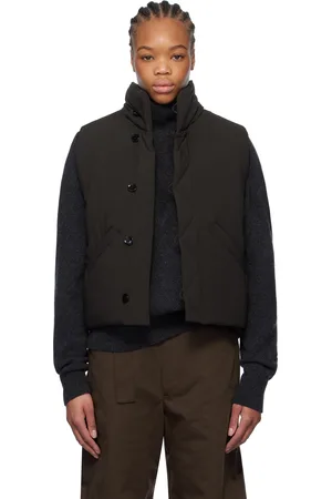 LEMAIRE Veste ouatinée brune