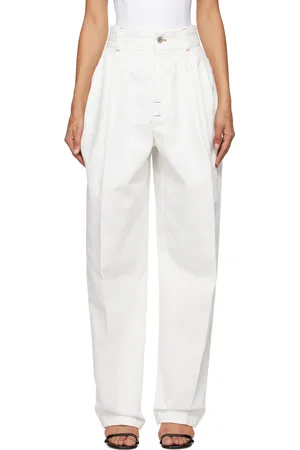 Jacquemus Jean de-Nîmes Curzio blanc cassé - La casa