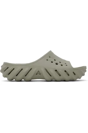 Crocs Sandales à enfiler grises à semelle Echo