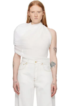 Jacquemus Chemisier Pablo blanc - Les sculptures