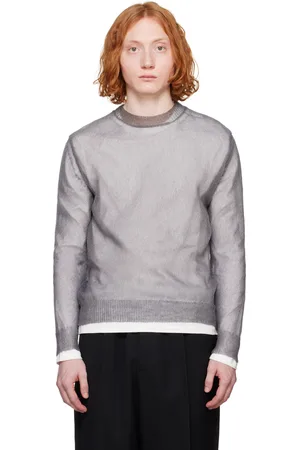 Jil Sander Pull étagé gris