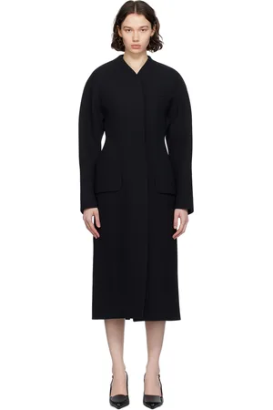 Jacquemus Manteau Ovalo noir - Les sculptures