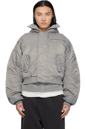 Entire Studios Blouson aviateur A-2 gris