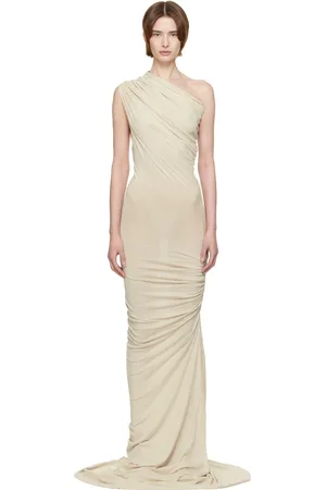 Entire Studios Robe longue colonne grise