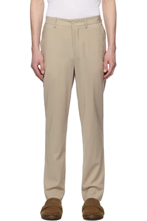 BARENA Pantalon beige en laine