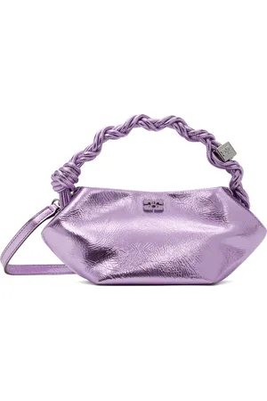 Ganni Mini sac mauve métallique - Bou
