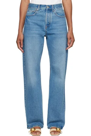 Jacquemus Jean droit de-Nîmes bleu - Les classiques