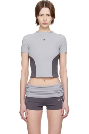 MISBHV T-shirt de sport gris en LYCRA®