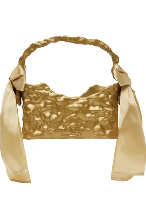 OTTOLINGER Sac baguette doré à effet céramique emblématique