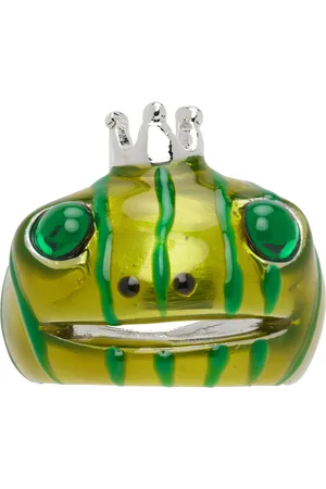 Collina Strada Bague Frog Prince verte