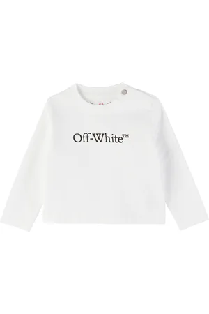 OFF-WHITE Bébé | T-shirt à manches longues blanc à logo
