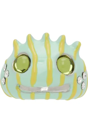Collina Strada Bague Liberty Frog verte