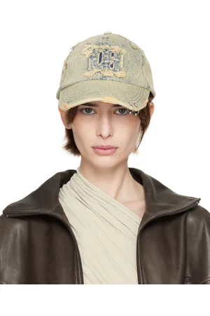MISBHV Casquette bleu et beige à logo édition Esther Yu