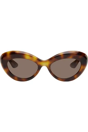 Khaite Lunettes de soleil 1968C brunes édition Oliver Peoples