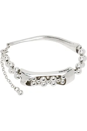 Hyein Seo Bracelet argenté à perles