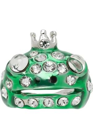 Collina Strada Bague Frog Prince verte