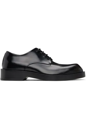 Jil Sander Derbys noirs à laçage