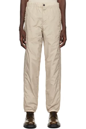 DRIES VAN NOTEN Pantalon parachute beige