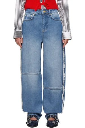 Ganni Jean Stary bleu
