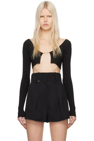 Jacquemus Cardigan Pralu noir en tricot - Les classiques