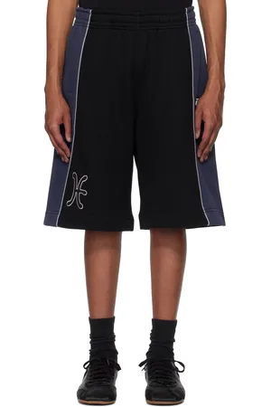 Kijun Short noir et bleu à panneaux