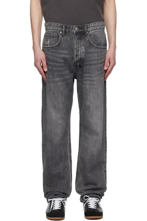 KSUBI Jean Anti K gris à effet usé