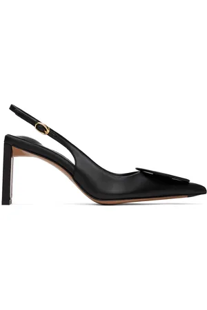 Jacquemus Chaussures à talon bottier Duelo noires à bride arrière - Les classiques