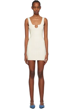 Jacquemus Robe courte Sierra blanche - Les classiques