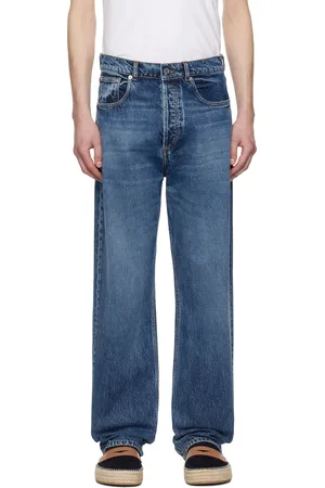 J.W.Anderson Jean droit bleu