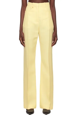 Jacquemus Pantalon Sauge jaune
