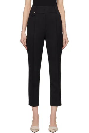 Jacquemus Pantalon écourté noir - Les classiques