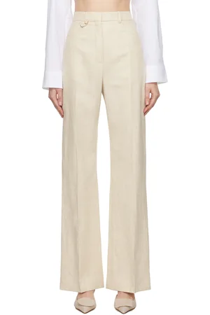 Jacquemus Pantalon Sauge beige - Les classiques