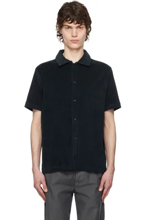 A.P.C. Chemise Nicolo bleu marine