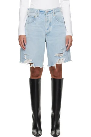 Citizens of Humanity Short Ayla bleu en denim - HUMANITY