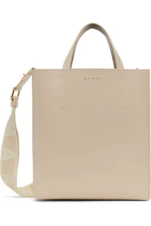 Marni Petit cabas Museo blanc cassé