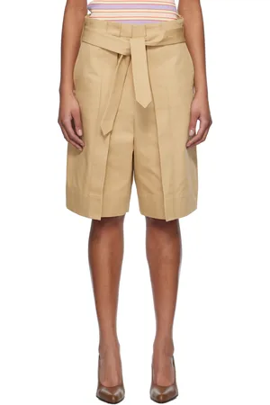 J.W.Anderson Short beige à plis
