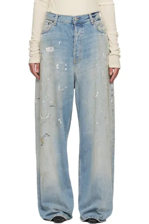 Acne Studios Jean ample 2023 bleu