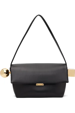 Jacquemus Sac noir à ferrures rond carré - La casa