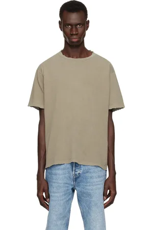 JOHN ELLIOTT T-shirt écourté Folsom kaki