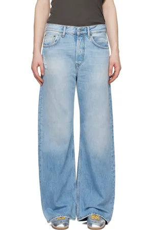 Acne Studios Jean ample 1981F bleu