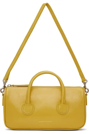 MARGE SHERWOOD Petit sac jaune à glissière