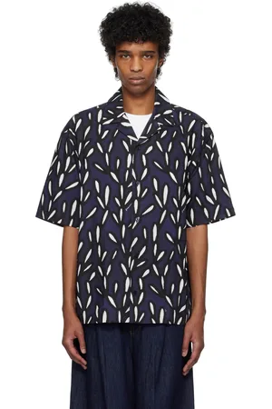 Jacquemus Chemise Jean bleu marine