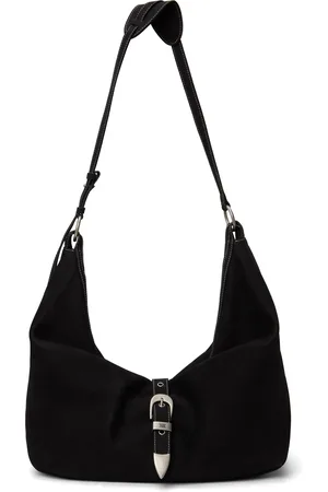 MARGE SHERWOOD Sac noir à patte à boucle à ardillon