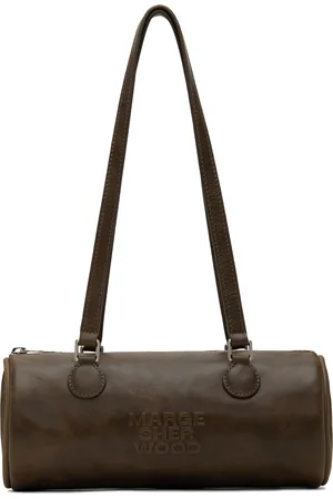 MARGE SHERWOOD Moyen sac cylindrique brun
