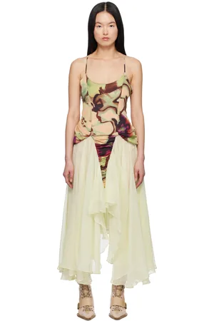 Collina Strada Robe longue Magnolia verte