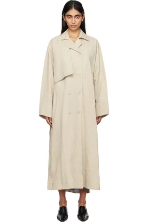 Lauren Manoogian Trench beige à bavolets