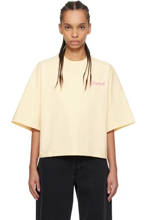 Jacquemus T-shirt Corto beige