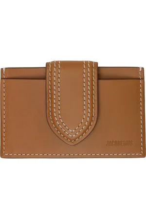 Jacquemus Porte-carte Bambino brun