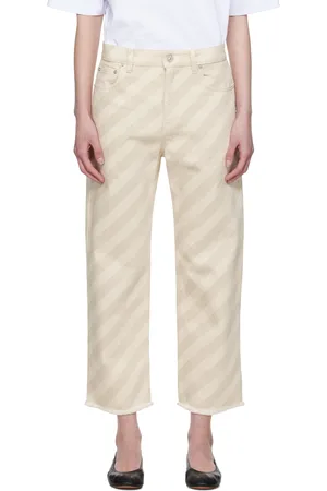 Marni Jean beige à cinq poches